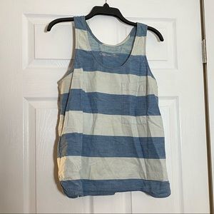 Gap 100% cotton lightweight denim tank top